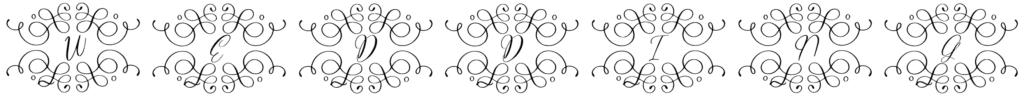 Monogram Wedding Font