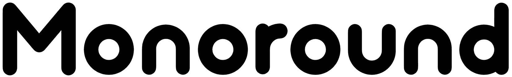 Monoround Font