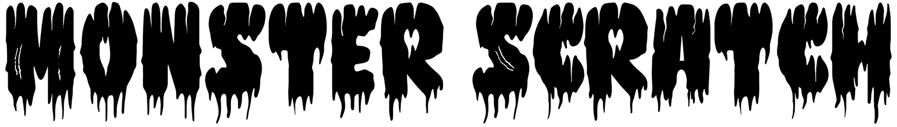 Monster Scratch Font