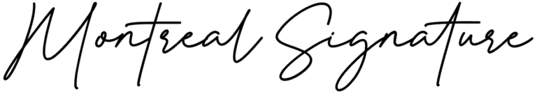 Montreal Signature Font