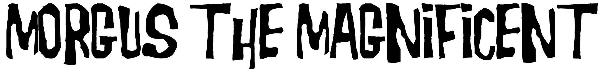 Morgus The Magnificent Font