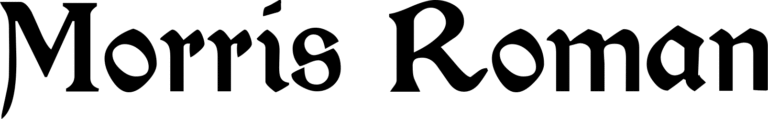 Morris Roman Font