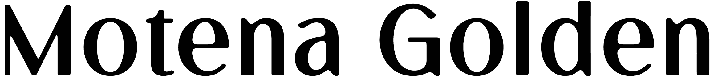 Motena Golden Font