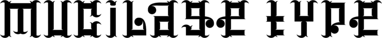 Mucilage Type Font