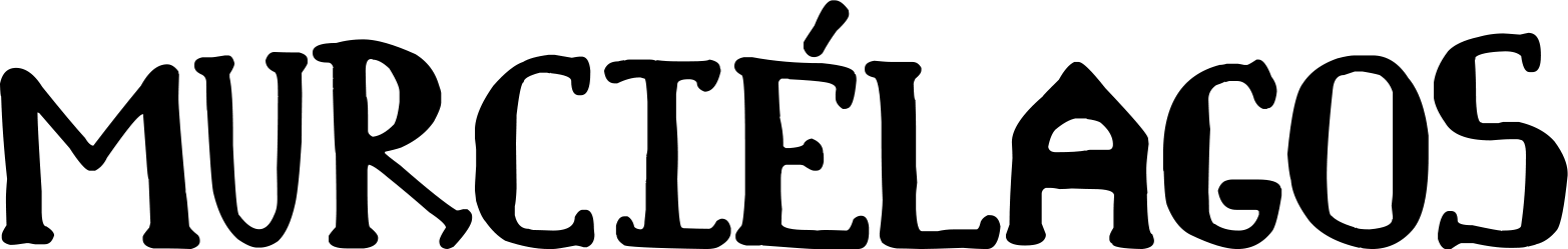 Murcielagos Font