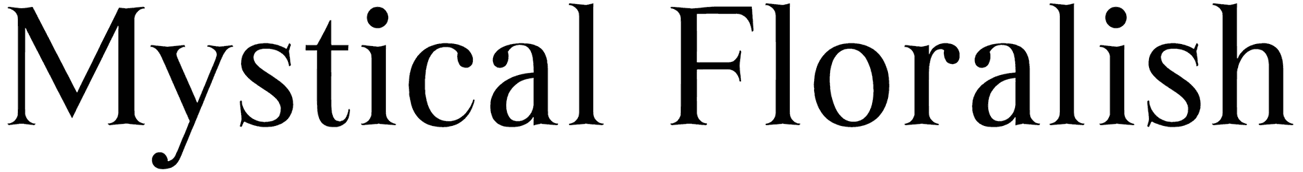 Mystical Floralish Font