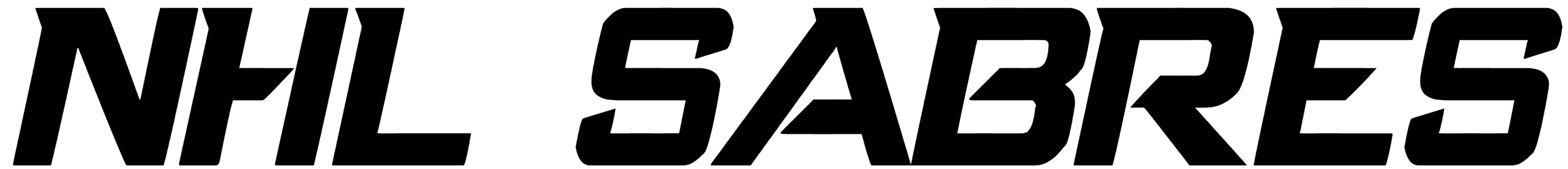 NHL Sabres Font