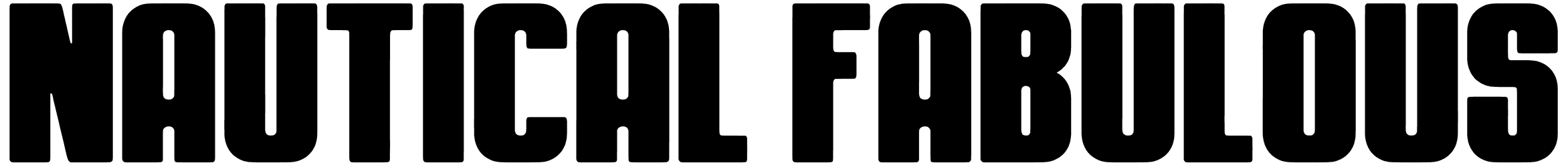Nautical Fabulous Font