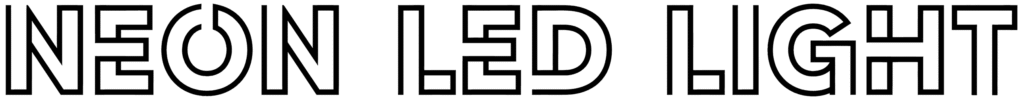 Neon Led Light Font
