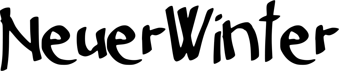 Neuer Winter Font