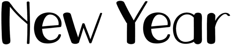 New Year Font