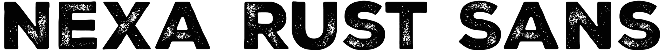 Nexa Rust Sans Font
