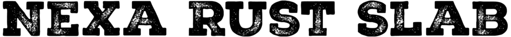 Nexa Rust Slab Font