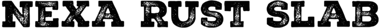 Nexa Rust Slab Font