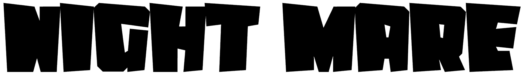 Night Mare Font