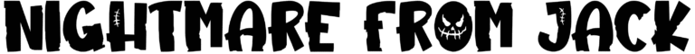 Nightmare From Jack Font
