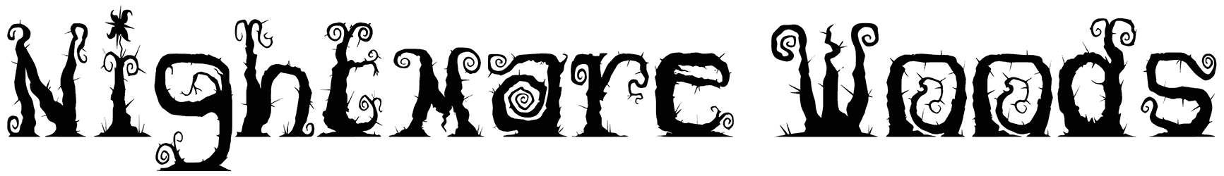 Nightmare Woods Font