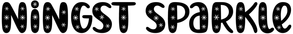 Ningst Sparkle Font
