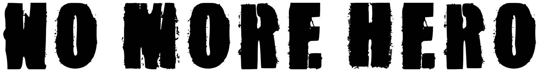 No More Hero Font