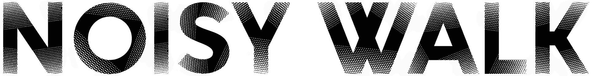 Noisy Walk Font