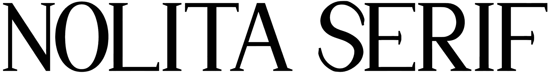 Nolita Serif Font