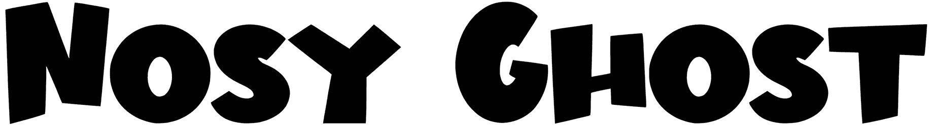 Nosy Ghost Font