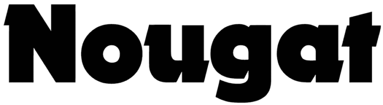 Nougat Font