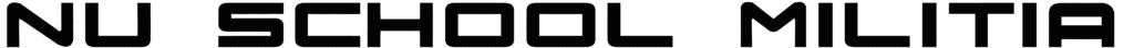 Nu School Militia Font