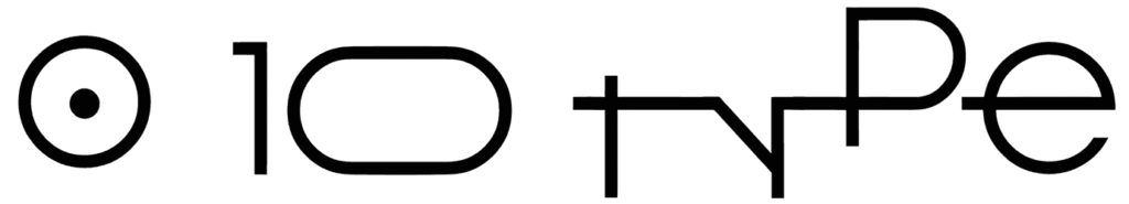 O 10 Type Font