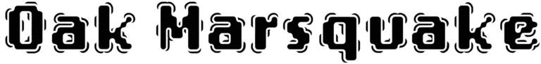 Oak Marsquake Font