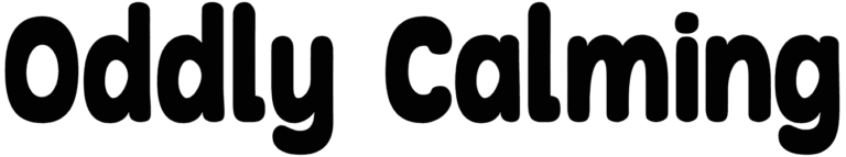 Oddly Calming Font