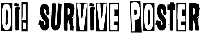 Oi! Survive Poster Font