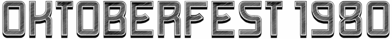 Oktoberfest 1980 Font
