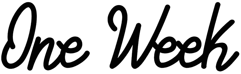 One Week Font