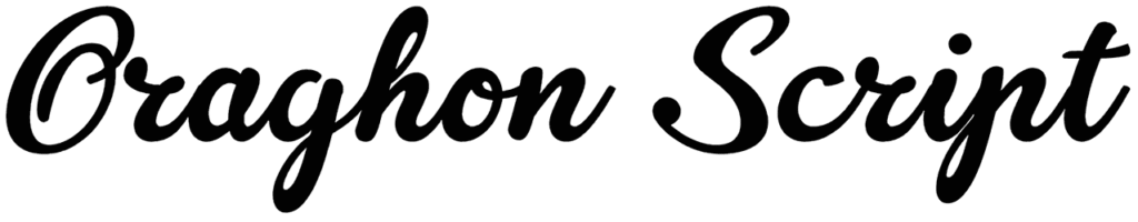 Oraghon Script Font