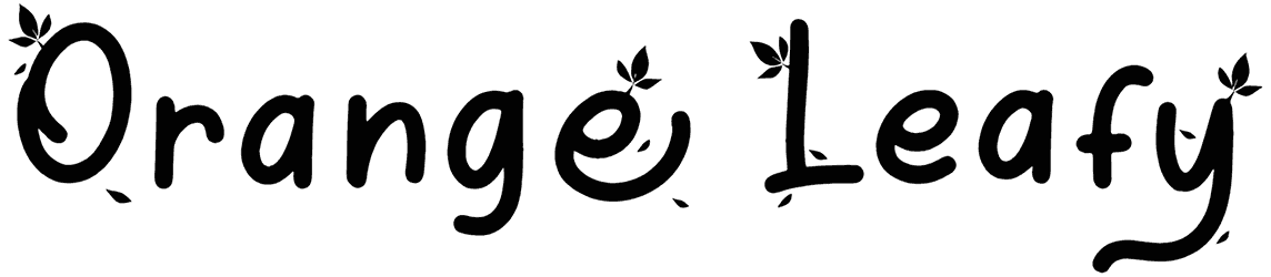 Orange Leafy Display Font