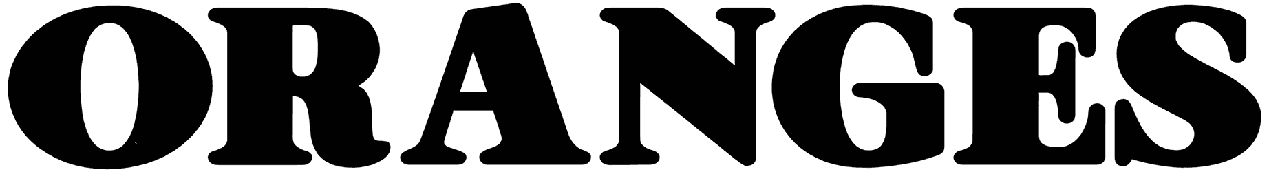 Oranges Font