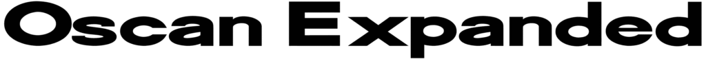 Oscan Expanded Font