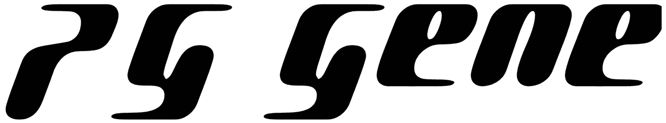 PG Gene Font