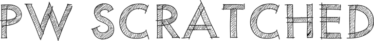 PW Scratched Font