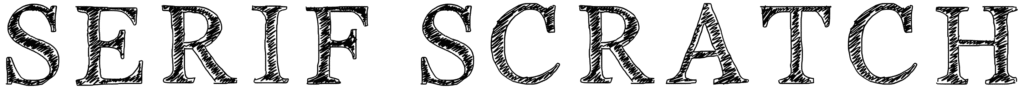 PW Serif Scratch Font