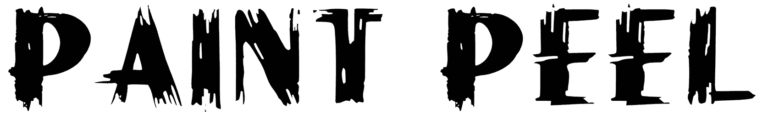 Paint Peel Initials Font