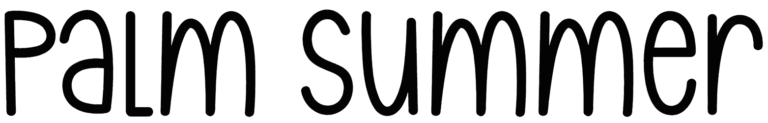 Palm Summer Font