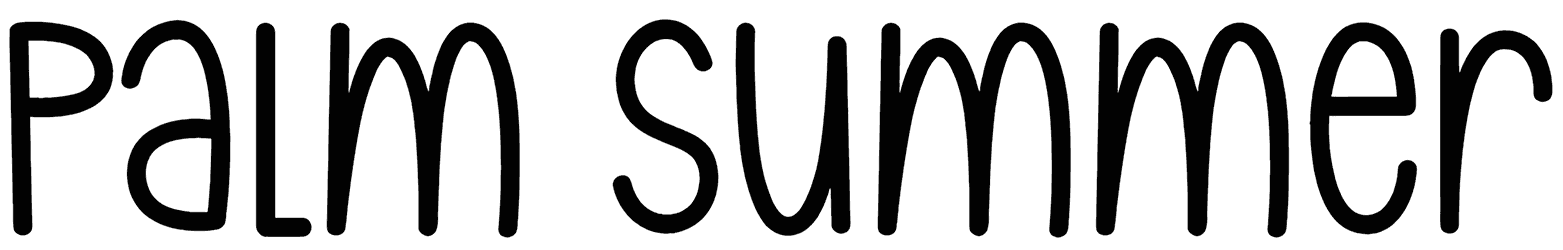 Palm Summer Font