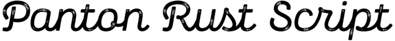 Panton Rust Scr Font