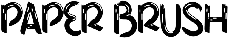 Paper Brush Font