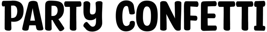 Party Confetti Font