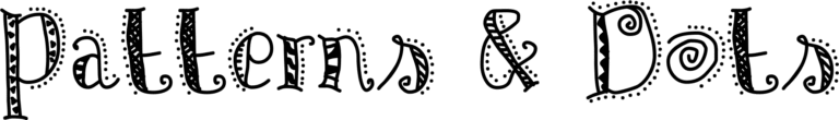 Patterns & Dots Font