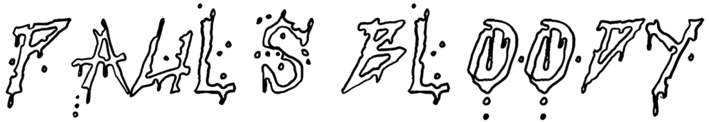 Pauls Bloody Font