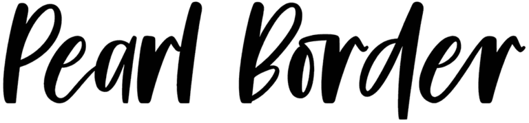 Pearl Border Font